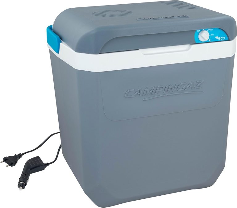 Campingaz Powerbox Plus 24 L, glacière électrique 12V/230V pour voiture et camping, refroidissement jusqu'à 19°C sous température ambiante, avec moniteur de batterie