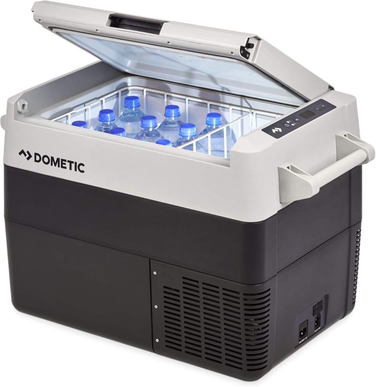 DOMETIC CFF 45 Glacière-congélateur à compresseur portable, Mini-frigo 44 L, 12/24 V et 230 V pour voiture, camion, bateau, camping-car